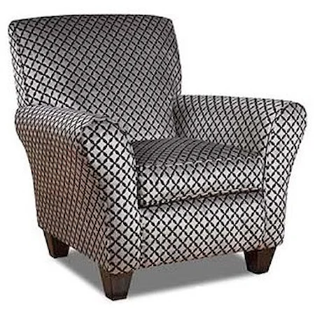 Accent Chair with Casual Style